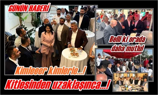 Kitlesinden uzaklaşınca…!