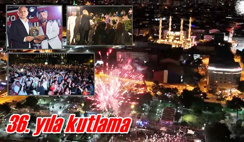 36. yıla kutlama