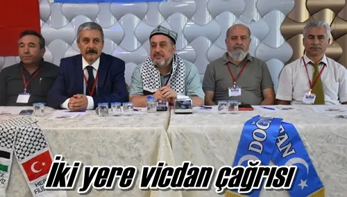 İki yere vicdan çağrısı