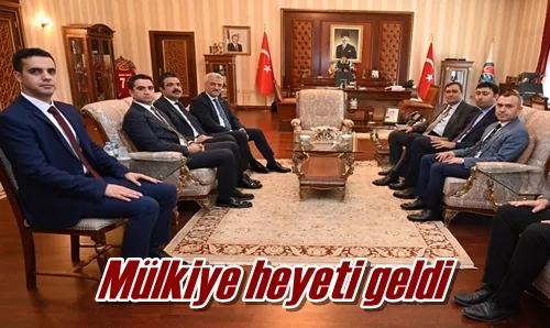 Mülkiye heyeti geldi