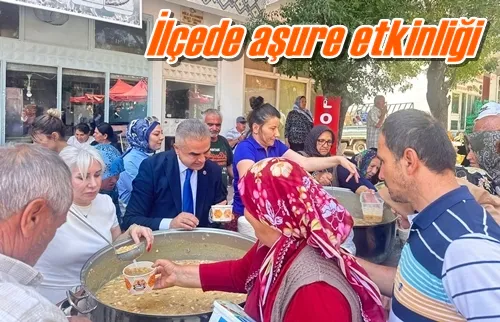 İlçede aşure etkinliği