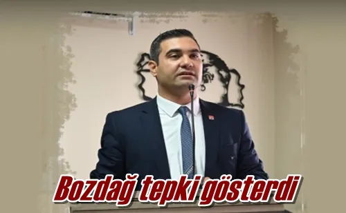 Bozdağ tepki gösterdi