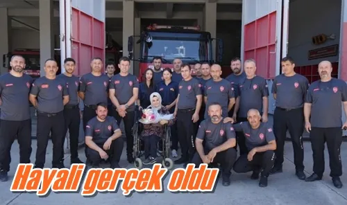 Hayali gerçek oldu