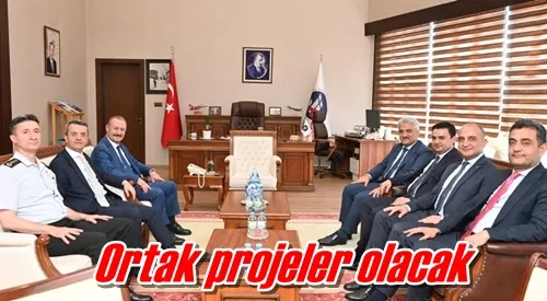 Ortak projeler olacak