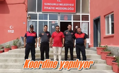 Koordine yapılıyor