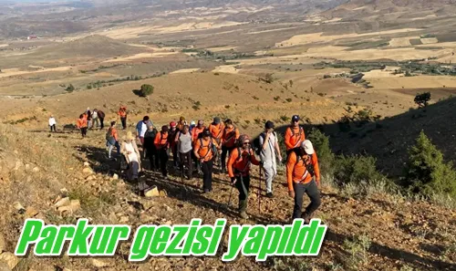 Parkur gezisi yapıldı