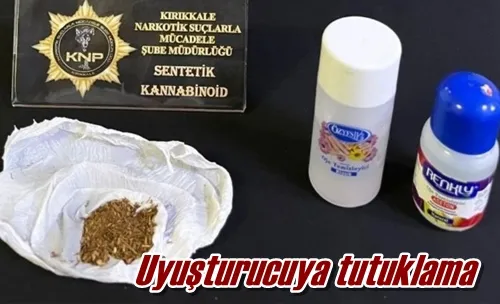 Uyuşturucuya tutuklama