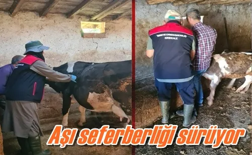 Aşı seferberliği sürüyor