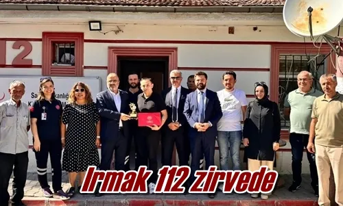 Irmak 112 zirvede