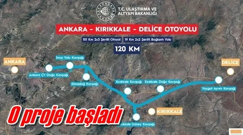 O proje başladı