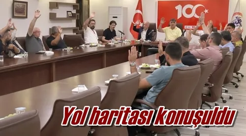 Yol haritası konuşuldu