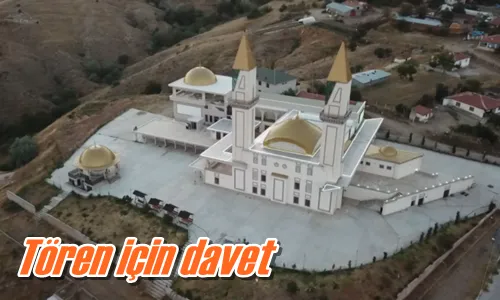 Tören için davet
