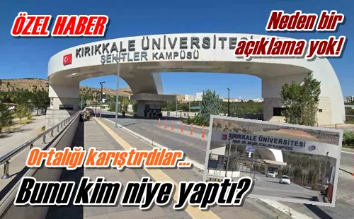 Ortalığı karıştırdılar…