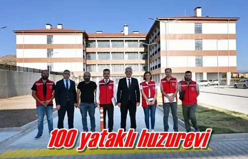 100 yataklı huzurevi 