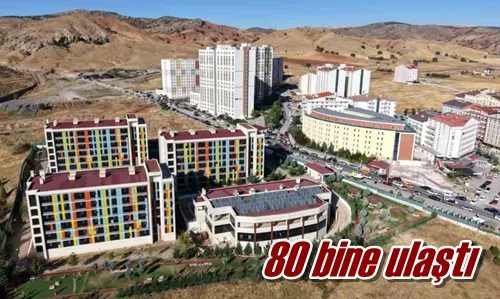 80 bine ulaştı