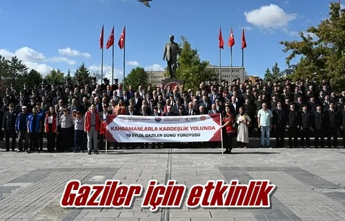 Gaziler için etkinlik
