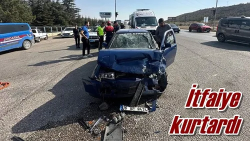 İtfaiye kurtardı