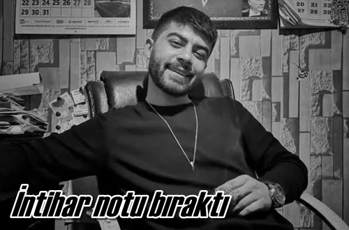İntihar notu bıraktı