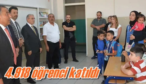 4.918 öğrenci katıldı