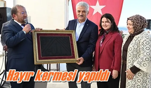 Hayır kermesi yapıldı