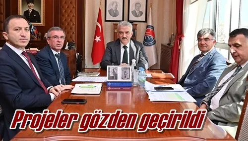Projeler gözden geçirildi