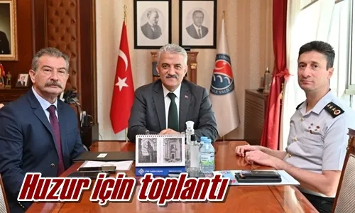Huzur için toplantı