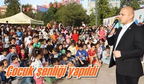 Çocuk şenliği yapıldı