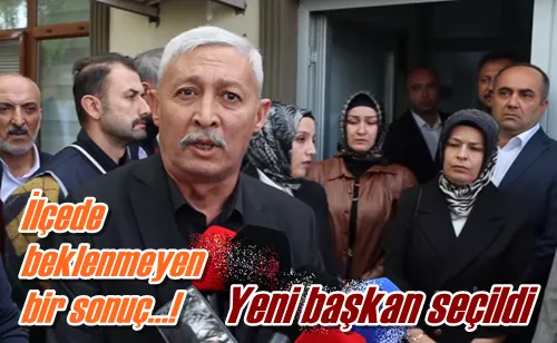 Yeni başkan seçildi