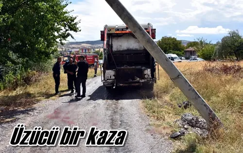 Üzücü bir kaza