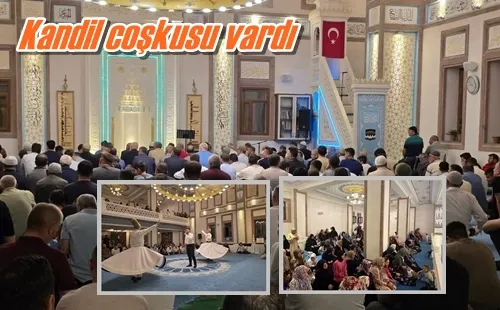 Kandil coşkusu vardı