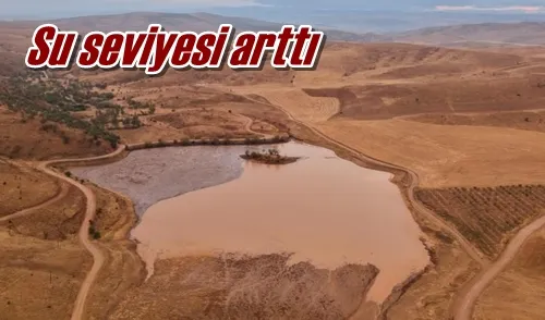 Su seviyesi arttı
