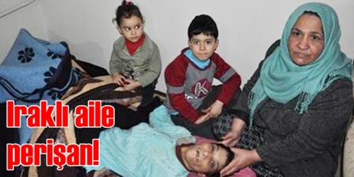 Savaştan kaçtılar, aç kaldılar