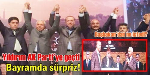 Yıldırım sürpriz yaptı!