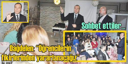   Öğrencilerin fikirlerinden yararlanacağız