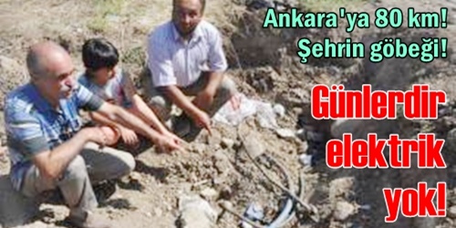 Elektriksiz yaşıyorlar!
