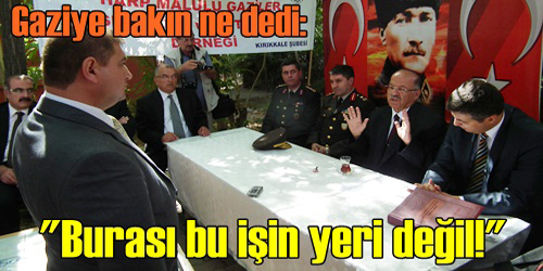 Gaziye bakın ne dedi:  