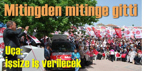 Üç Ayrı Yerde Miting Yapıldı