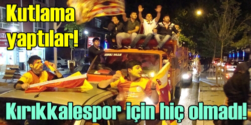 Böyle kutladılar!  