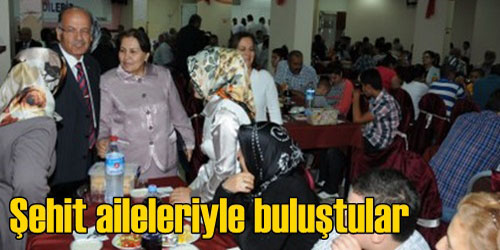 Şehit Ailelerine İftar Verildi
