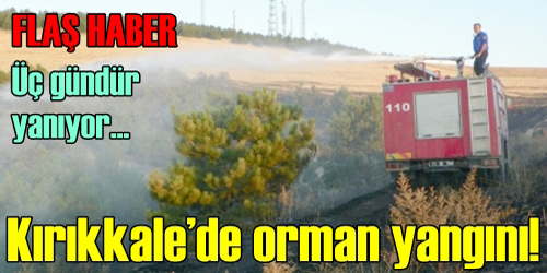 Üç Gündür Yanıyor