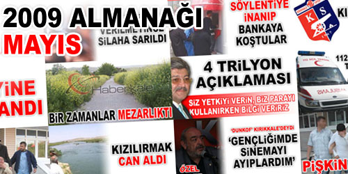 2009 Almanağı - Mayıs Ayı