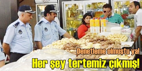 Esnaflar temiz çıktı