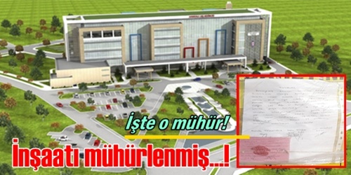 Diş Hekimliği inşaatı mühürlendi