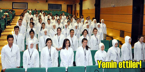 Hemşire Adayları Yemin Etti