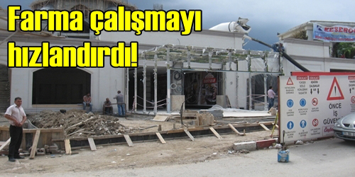 Firma hızlandı!