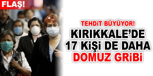 17 Kişi de Daha Domuz Gribi