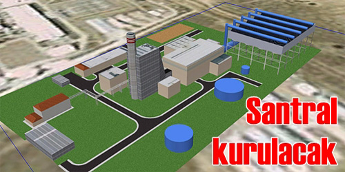 Santral kuruluyor