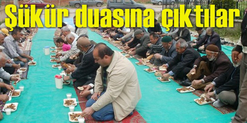 Yağmura Şükrettiler