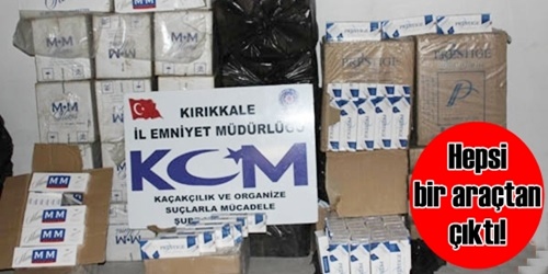 Hepsi bir araçtan çıktı!