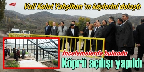 Hisar köyüne köprü yapıldı
